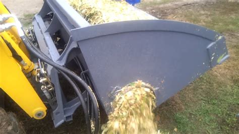 skid steer grain feeder|Auger Bucket Material Handling Bucket .